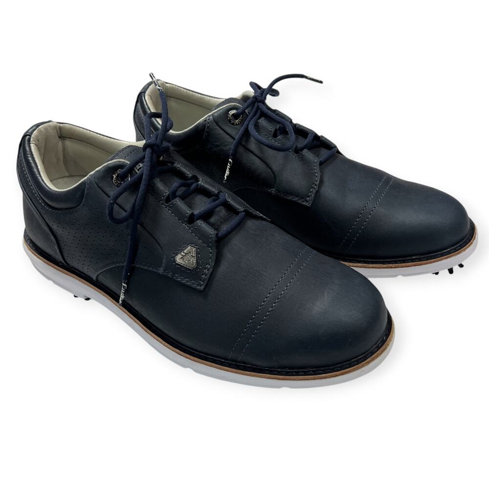 CUATER Travis Mathew Legend Golf Shoes SIZE 10 Black Sweet Spot Waterproof